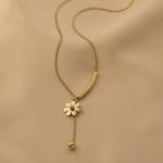 Premium Stainless Steel Daisy Necklace