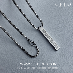 Ayat Al-Kursi Pendant Locket – Silver Edition