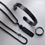 Ayat Al-Kursi Calligraphy 3-in-1 Combo (Black Colour)