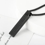 Ayat Al-Kursi Pendant Locket – Black Edition