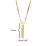 Ayat Al-Kursi Pendant Locket – Gold Edition