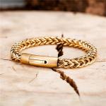Locomotive Chain Bracelet – Gold Edition | Giftlo Exclusive