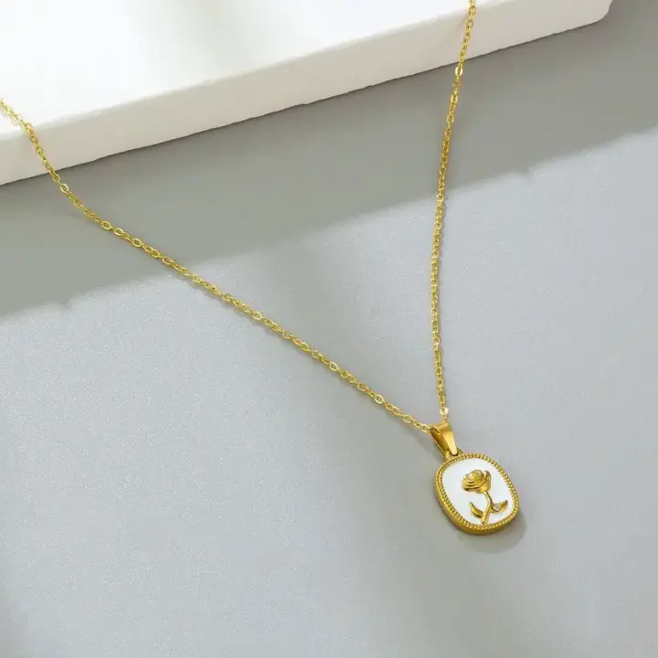 Gold-Plated Vintage Pendant