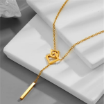 Fadeless Titanium Long Chain Necklace