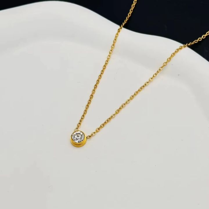 Classic Zircon Mini Necklace